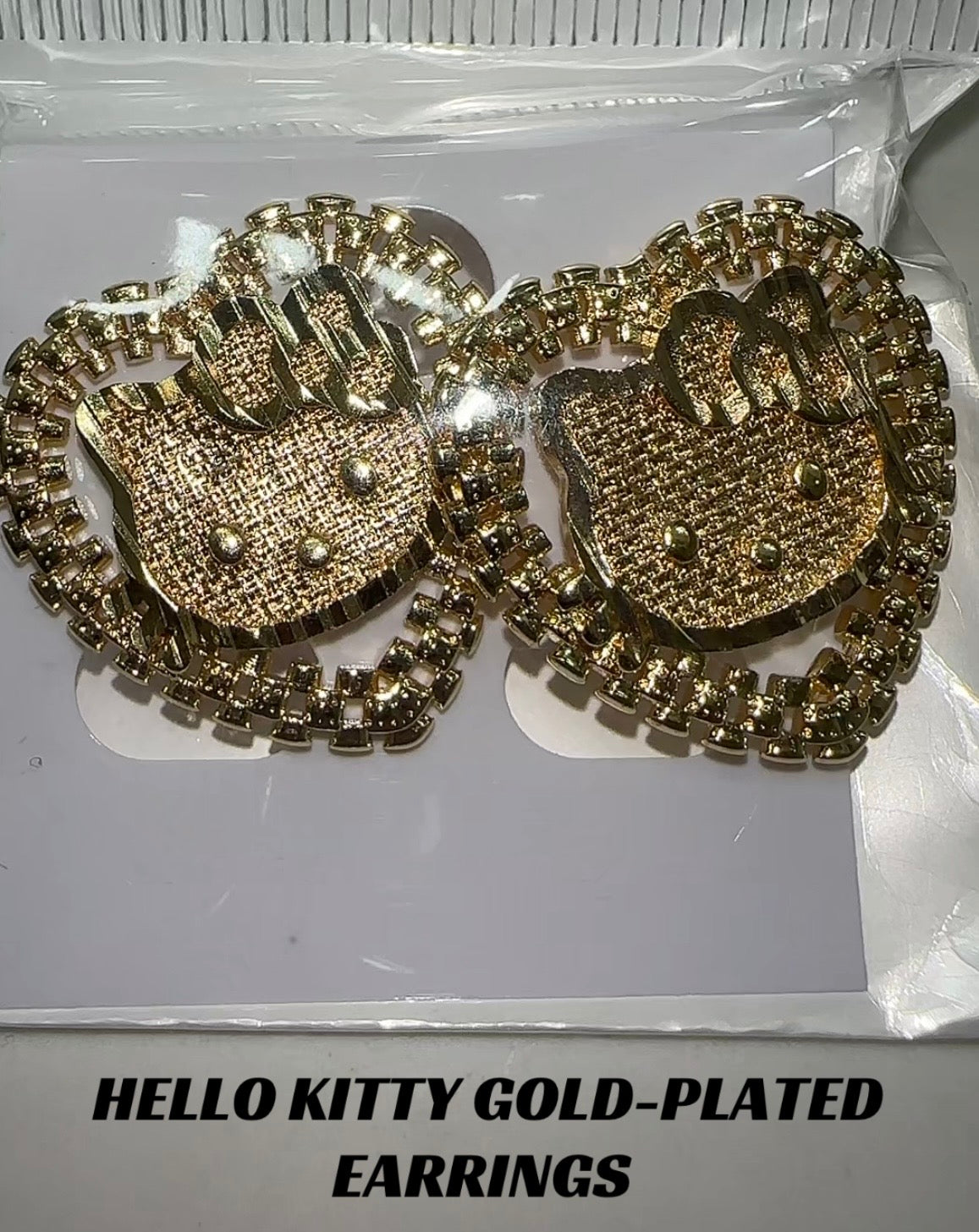 Hello Kitty Rolex Earrings