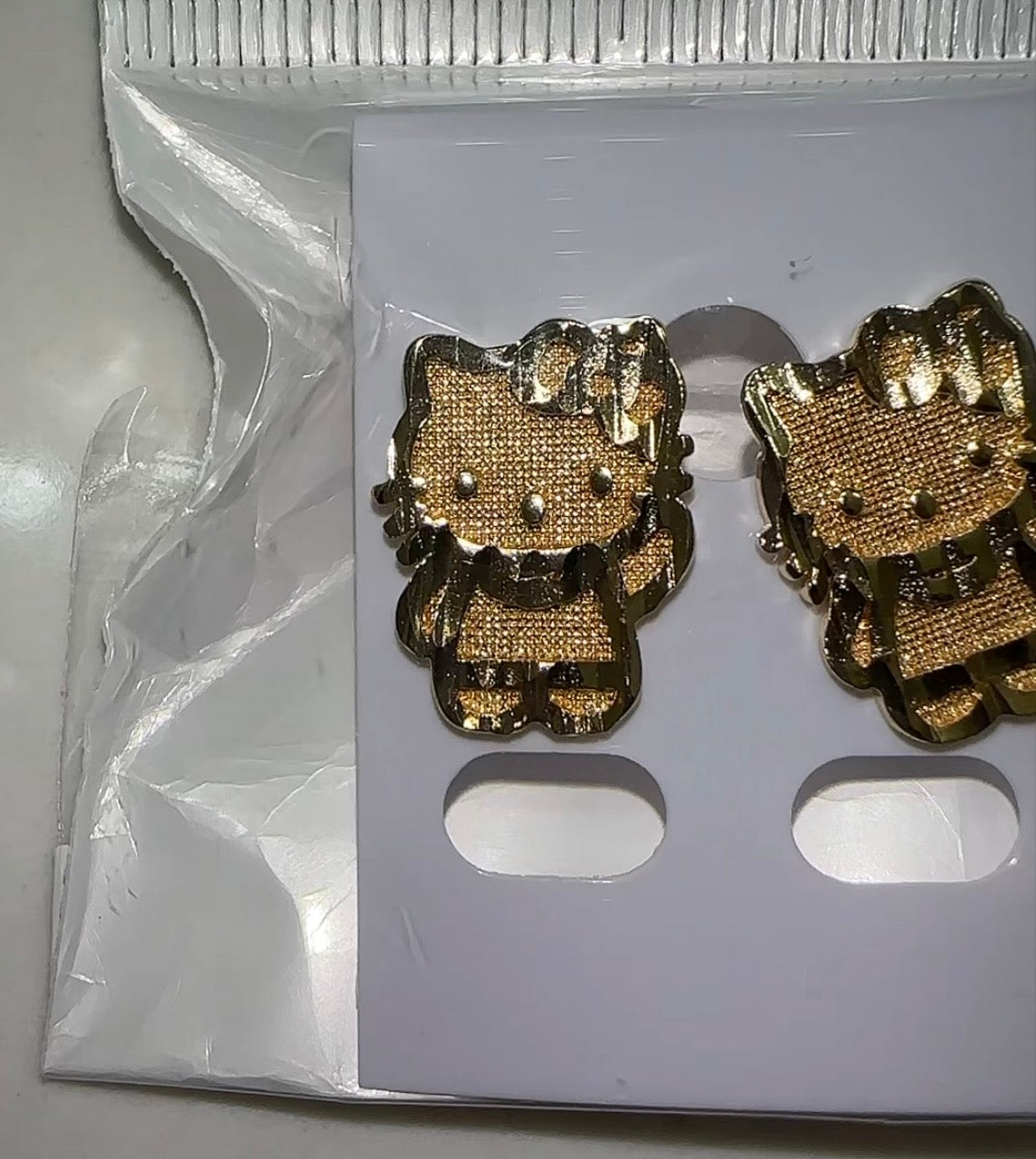 Hello Kitty Gold - Plated Earrings