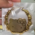 Hello kitty bamboo Earrings