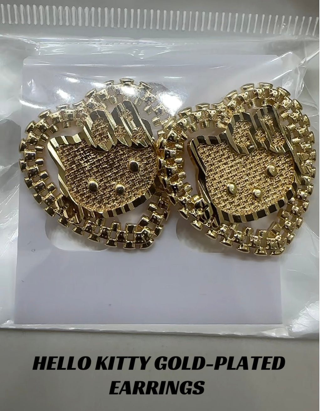 Hello Kitty Rolex Earrings