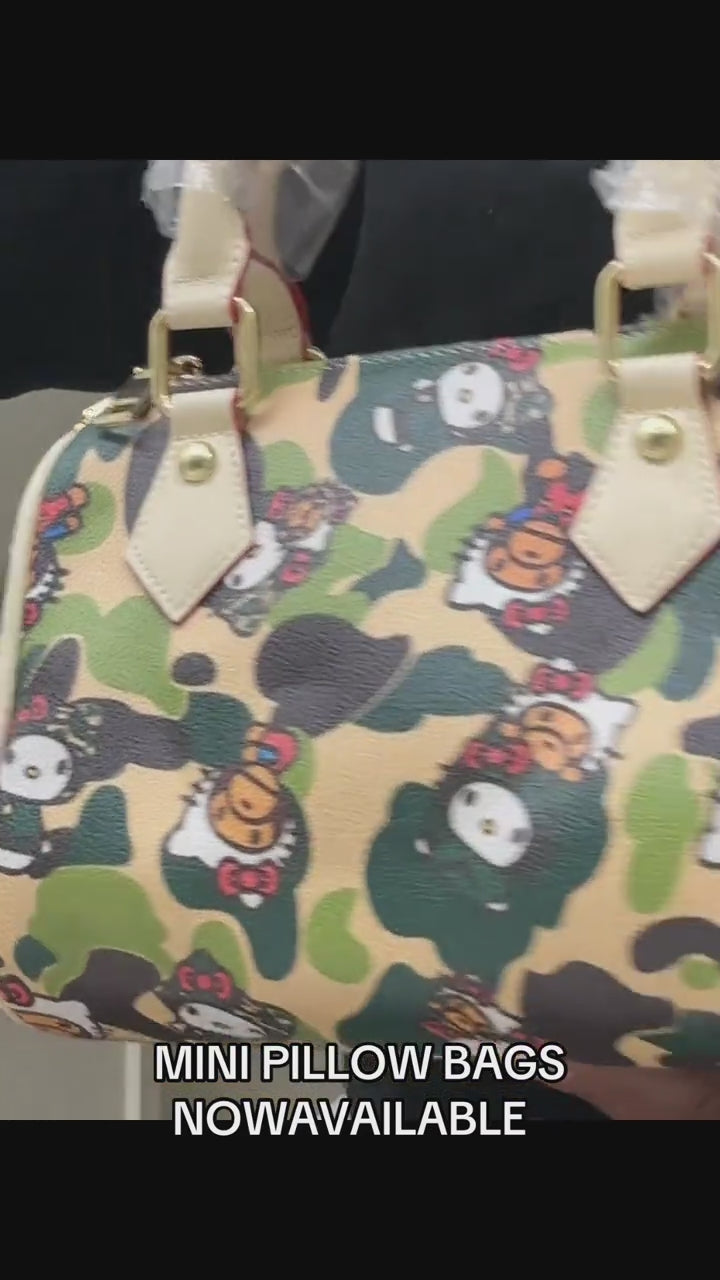 Hk + B Mini Pillow Bags